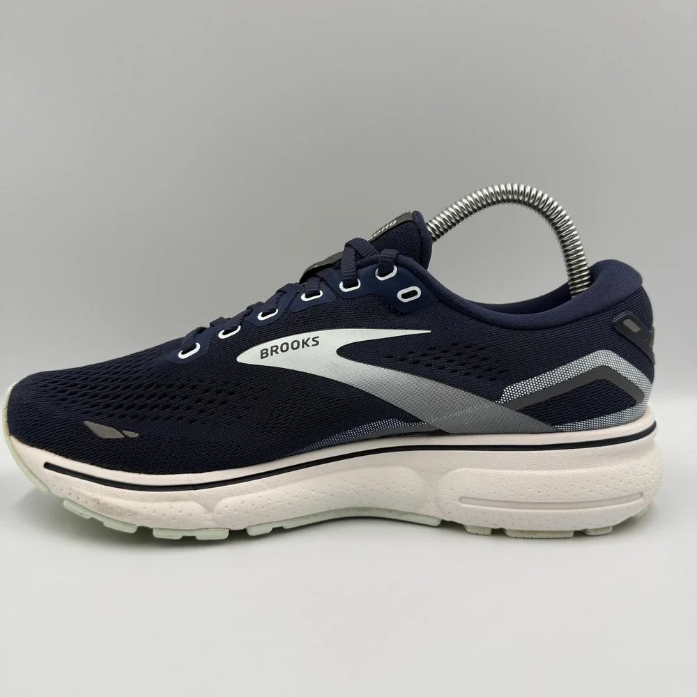 Brooks‎ Ghost 15 Blue White Running Shoes Sneakers Women's Size 8.5 1203801B450